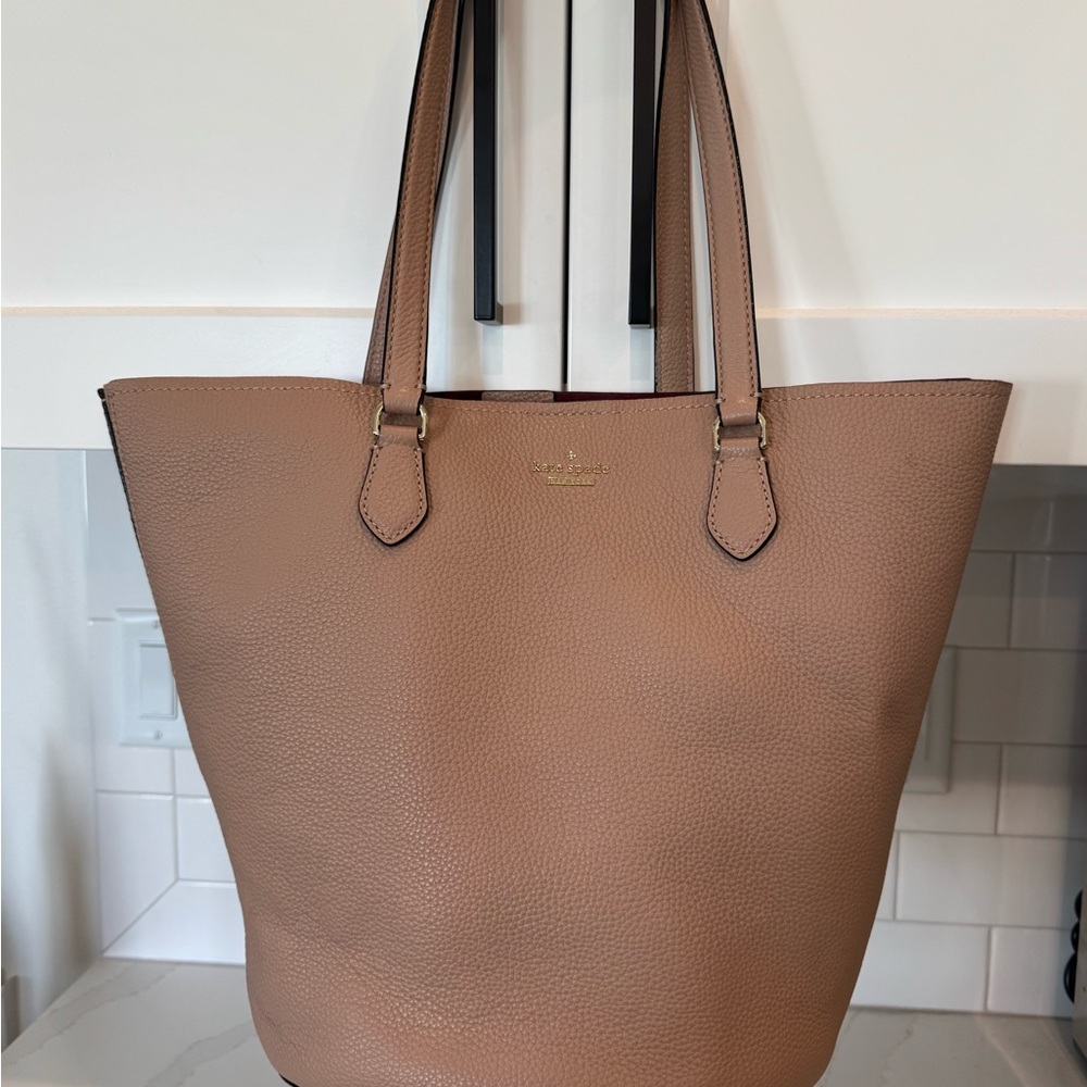 Kate Spade Brown Leather Tote